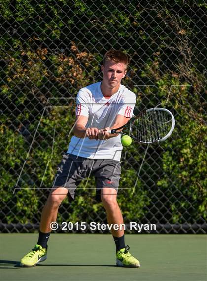 Thumbnail 3 in NYSPHSAA Tennis Championships (Day 2) photogallery.