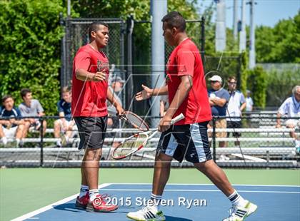 Thumbnail 2 in NYSPHSAA Tennis Championships (Day 2) photogallery.