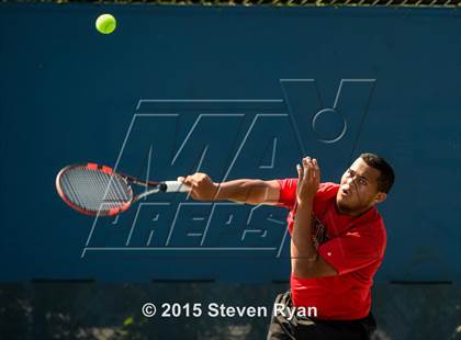 Thumbnail 1 in NYSPHSAA Tennis Championships (Day 2) photogallery.