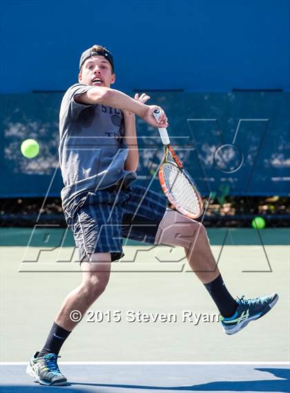 Thumbnail 3 in NYSPHSAA Tennis Championships (Day 2) photogallery.