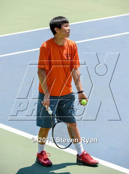 Thumbnail 1 in NYSPHSAA Tennis Championships (Day 2) photogallery.