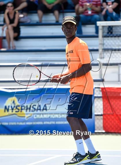 Thumbnail 2 in NYSPHSAA Tennis Championships (Day 2) photogallery.