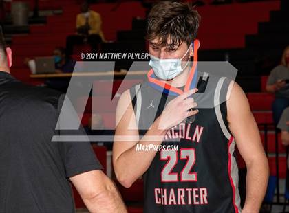 Thumbnail 3 in Lincoln Charter vs. Wilson Preparatory Academy (NCHSAA 1A Final) (2 of 2 - pre-game, groups, and awards) photogallery.