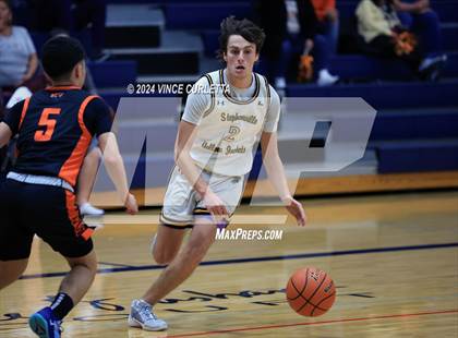 Thumbnail 3 in Medina Valley vs. Stephenville (Wimberley Hoopfest) photogallery.