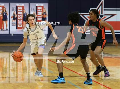 Thumbnail 2 in Medina Valley vs. Stephenville (Wimberley Hoopfest) photogallery.