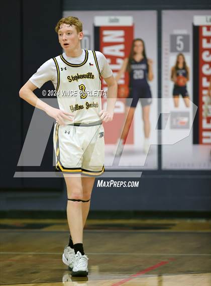 Thumbnail 3 in Medina Valley vs. Stephenville (Wimberley Hoopfest) photogallery.