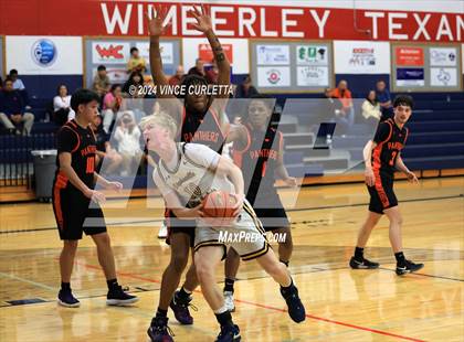 Thumbnail 2 in Medina Valley vs. Stephenville (Wimberley Hoopfest) photogallery.