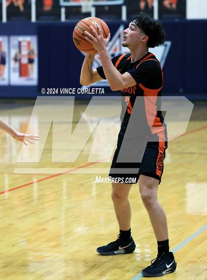 Thumbnail 3 in Medina Valley vs. Stephenville (Wimberley Hoopfest) photogallery.