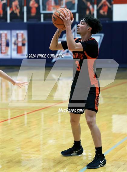 Thumbnail 1 in Medina Valley vs. Stephenville (Wimberley Hoopfest) photogallery.