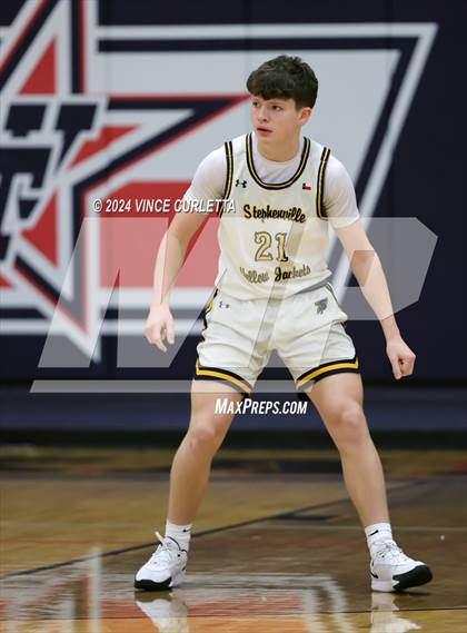 Thumbnail 2 in Medina Valley vs. Stephenville (Wimberley Hoopfest) photogallery.