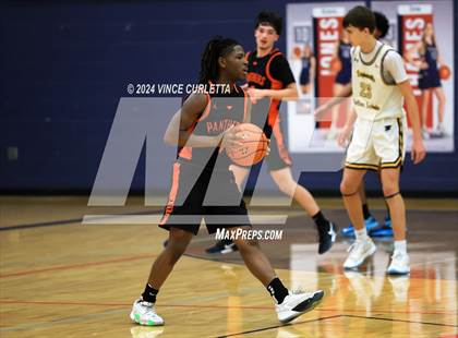 Thumbnail 2 in Medina Valley vs. Stephenville (Wimberley Hoopfest) photogallery.