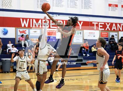 Thumbnail 3 in Medina Valley vs. Stephenville (Wimberley Hoopfest) photogallery.