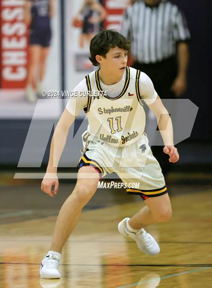Thumbnail 1 in Medina Valley vs. Stephenville (Wimberley Hoopfest) photogallery.