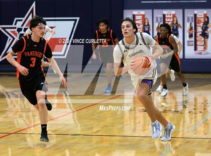 Thumbnail 3 in Medina Valley vs. Stephenville (Wimberley Hoopfest) photogallery.
