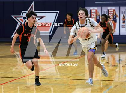 Thumbnail 2 in Medina Valley vs. Stephenville (Wimberley Hoopfest) photogallery.