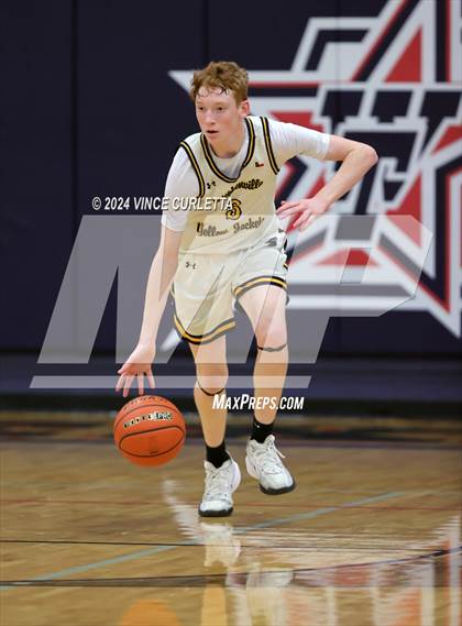 Thumbnail 3 in Medina Valley vs. Stephenville (Wimberley Hoopfest) photogallery.