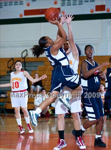 Thumbnail 2 in La Sierra vs. Palm Desert (Lady Bears Holiday Classic) photogallery.