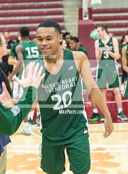 Thumbnail 3 in Sacred Heart Cathedral Preparatory v Bellarmine (CIF CCS Open Finals) photogallery.
