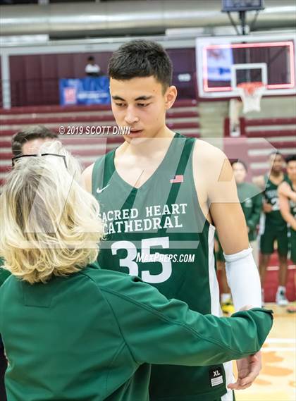 Thumbnail 3 in Sacred Heart Cathedral Preparatory v Bellarmine (CIF CCS Open Finals) photogallery.