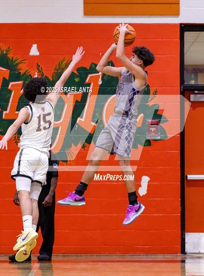 Thumbnail 2 in Purnell Swett @ South View (First Round United 8 Athletic Conference Tournament) photogallery.