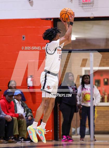Thumbnail 3 in Purnell Swett @ South View (First Round United 8 Athletic Conference Tournament) photogallery.