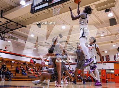 Thumbnail 2 in Purnell Swett @ South View (First Round United 8 Athletic Conference Tournament) photogallery.