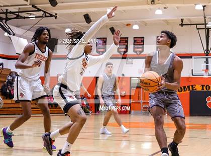 Thumbnail 3 in Purnell Swett @ South View (First Round United 8 Athletic Conference Tournament) photogallery.