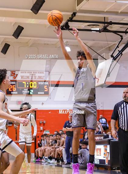 Thumbnail 2 in Purnell Swett @ South View (First Round United 8 Athletic Conference Tournament) photogallery.
