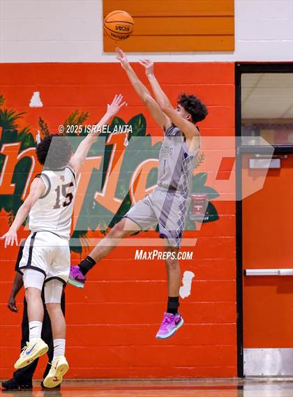 Thumbnail 3 in Purnell Swett @ South View (First Round United 8 Athletic Conference Tournament) photogallery.