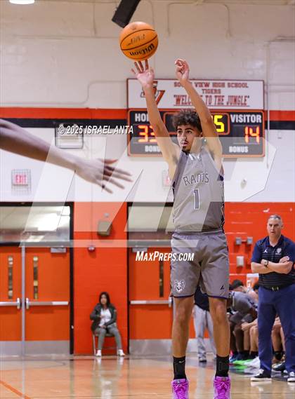 Thumbnail 3 in Purnell Swett @ South View (First Round United 8 Athletic Conference Tournament) photogallery.