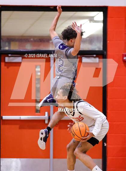 Thumbnail 2 in Purnell Swett @ South View (First Round United 8 Athletic Conference Tournament) photogallery.