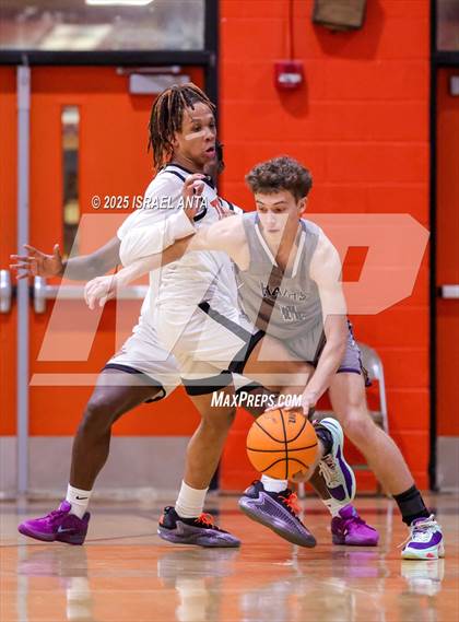 Thumbnail 2 in Purnell Swett @ South View (First Round United 8 Athletic Conference Tournament) photogallery.