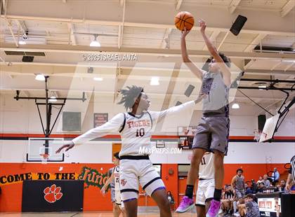Thumbnail 1 in Purnell Swett @ South View (First Round United 8 Athletic Conference Tournament) photogallery.