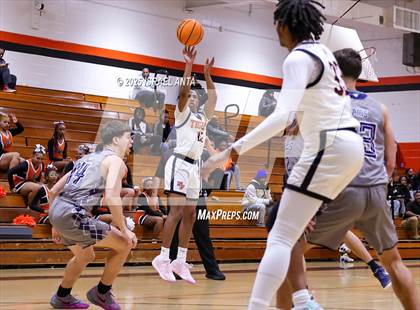 Thumbnail 3 in Purnell Swett @ South View (First Round United 8 Athletic Conference Tournament) photogallery.
