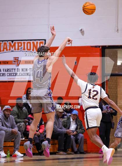 Thumbnail 1 in Purnell Swett @ South View (First Round United 8 Athletic Conference Tournament) photogallery.
