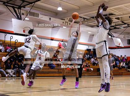 Thumbnail 1 in Purnell Swett @ South View (First Round United 8 Athletic Conference Tournament) photogallery.