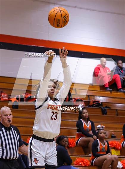 Thumbnail 2 in Purnell Swett @ South View (First Round United 8 Athletic Conference Tournament) photogallery.