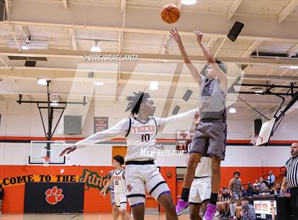 Thumbnail 3 in Purnell Swett @ South View (First Round United 8 Athletic Conference Tournament) photogallery.