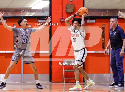 Thumbnail 1 in Purnell Swett @ South View (First Round United 8 Athletic Conference Tournament) photogallery.