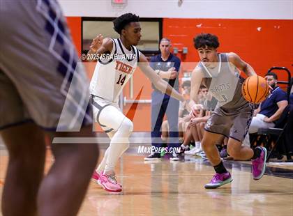 Thumbnail 2 in Purnell Swett @ South View (First Round United 8 Athletic Conference Tournament) photogallery.