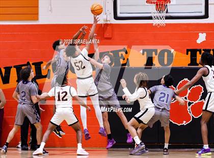 Thumbnail 2 in Purnell Swett @ South View (First Round United 8 Athletic Conference Tournament) photogallery.