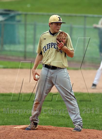 Thumbnail 3 in Fordham Prep vs Xaverian (CHSAA Playoff) photogallery.