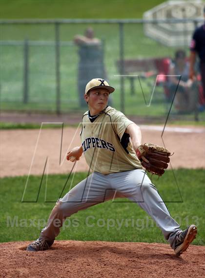 Thumbnail 3 in Fordham Prep vs Xaverian (CHSAA Playoff) photogallery.