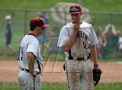 Thumbnail 1 in Fordham Prep vs Xaverian (CHSAA Playoff) photogallery.