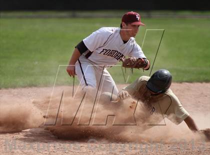 Thumbnail 1 in Fordham Prep vs Xaverian (CHSAA Playoff) photogallery.