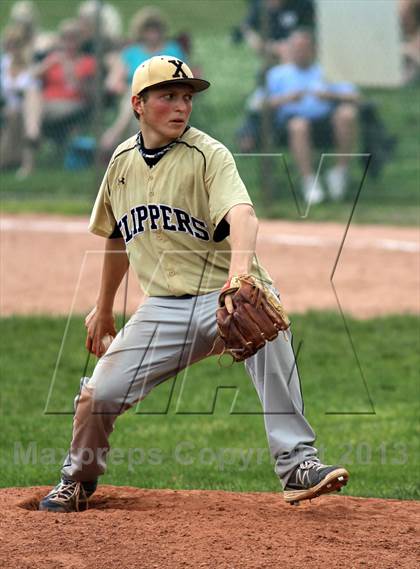 Thumbnail 2 in Fordham Prep vs Xaverian (CHSAA Playoff) photogallery.