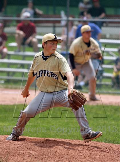Thumbnail 1 in Fordham Prep vs Xaverian (CHSAA Playoff) photogallery.
