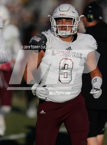 Thumbnail 1 in Lone Peak@ Skyridge(UHSAA 6A Quarterfinal) photogallery.