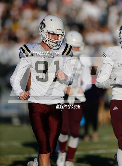 Thumbnail 1 in Lone Peak@ Skyridge(UHSAA 6A Quarterfinal) photogallery.