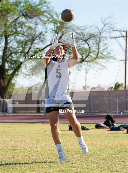 Thumbnail 2 in Holtville vs Southwest EC (7 on 7) photogallery.
